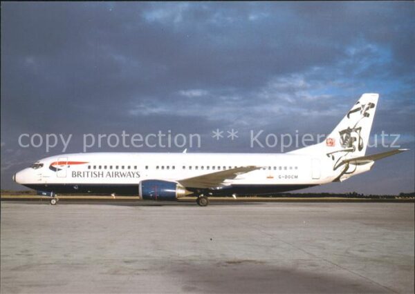 Flugzeuge Zivil British Airways Boeing B-737-436 G-DOCM
