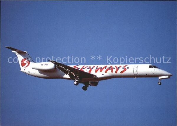 Flugzeuge Zivil Skyways Embraer 145 SE-DZC