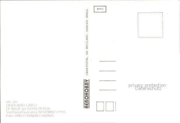 Flugzeuge Zivil Digex Aero Cargo DC-8/62F PP-DGX – Bild 2
