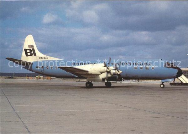Flugzeuge Zivil Braniff International Lockheed L-188 El