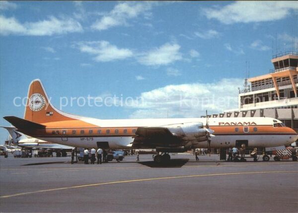 Flugzeuge Zivil Copa Panama Lockheed L-188 Electra HP-5