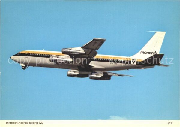 Flugzeuge Zivil Monarch Airlines Boeing 720