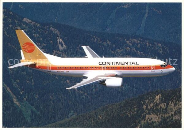 Flugzeuge Zivil Continental Airlines Boeing 737-300 N59