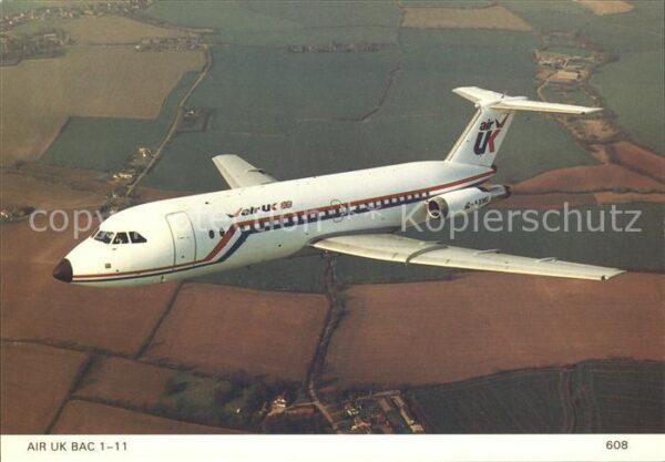 Flugzeuge Zivil Air UK BAC 1-11