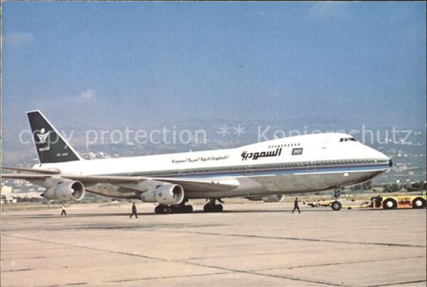 Flugzeuge Zivil Saudia Boeing 747