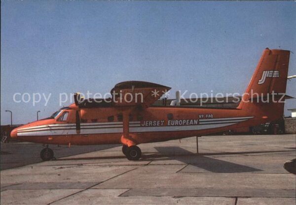 Flugzeuge Zivil Jersy European Airways Ltd. DHC 6-310 c