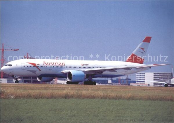 Flugzeuge Zivil Austrian Airlines B-777-2Z9 ER OE-LPA c
