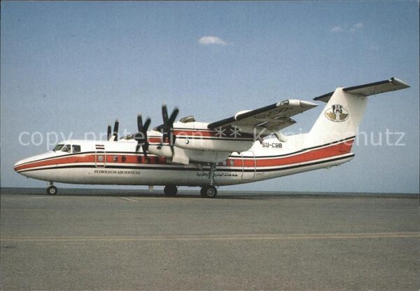 Flugzeuge Zivil Petroleum Air Services SU-CBB DHC-7-102