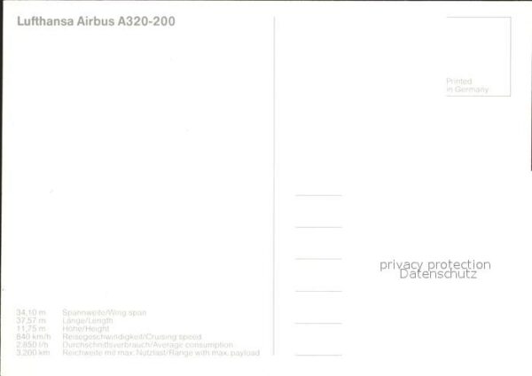 Lufthansa Airbus 320-200 – Bild 2