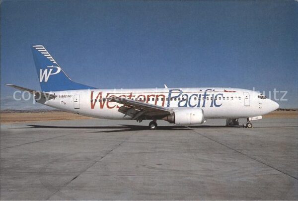 Flugzeuge Zivil Western Pacific Airlines Boeing 737-3L9