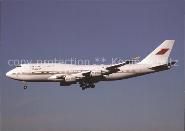 Flugzeuge Zivil Bahrain Amiri Flight B-747-4P8 A9C-HMK