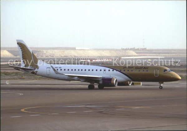 Flugzeuge Zivil Gulf Air EMB-190AR A9C-MD c/n 19000373