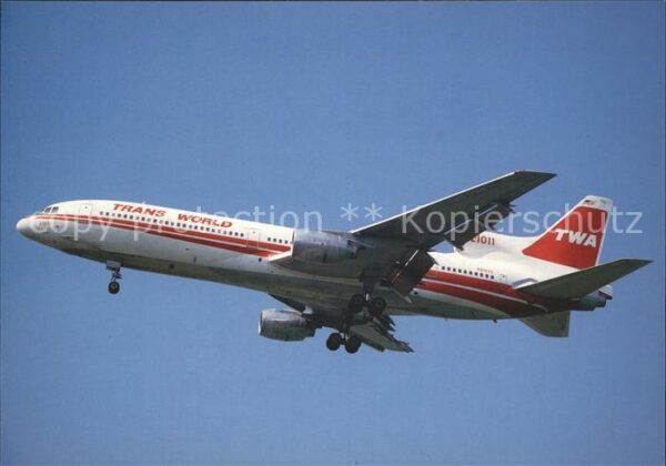 Flugzeuge Zivil TWA Trans World Airlines Lockheed TriSt