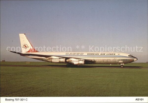 Flugzeuge Zivil Korean Air Lines Boeing 707-321C HL-743