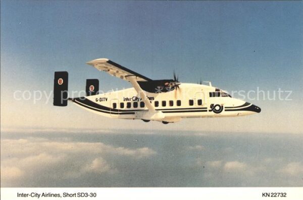 Flugzeuge Zivil Inter-City Airlines Short SD3-30 G-BITV