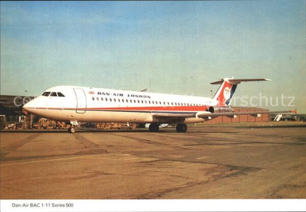 Flugzeuge Zivil Dan-Air BAC 1-11 Series 500