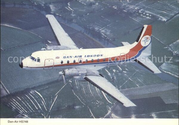 Flugzeuge Zivil Dan-Air HS748