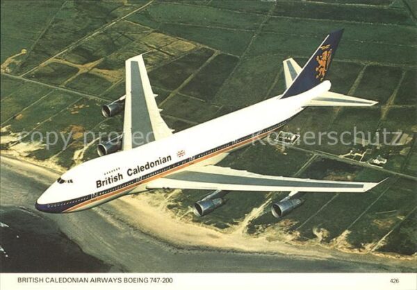 Flugzeuge Zivil British Caledonian Airways Boeing 747-2