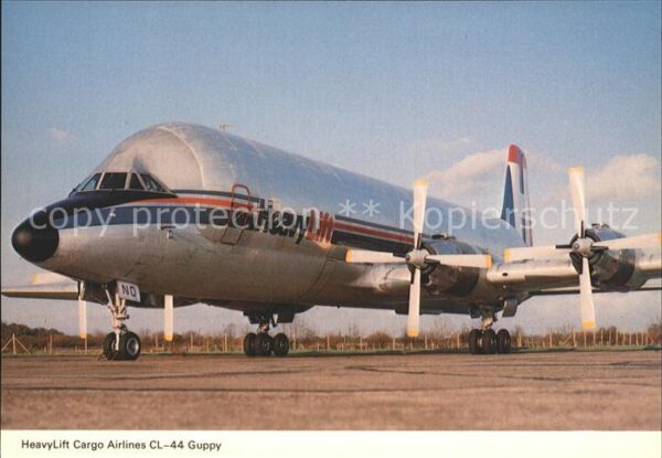 Flugzeuge Zivil HeavyLift Cargo Airlines CL-44 Guppy