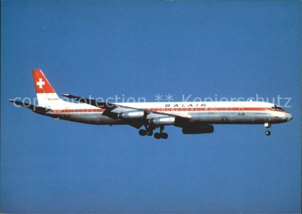 Flugzeuge Zivil Balair DC-8-63