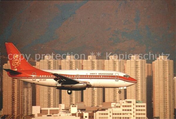 Flugzeuge Zivil Dragonair Boeing 737-2L9 Advanced VR-HK