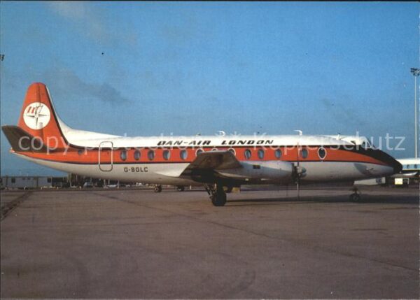 Flugzeuge Zivil Dan-Air London Vicker Viscount 839 c/n