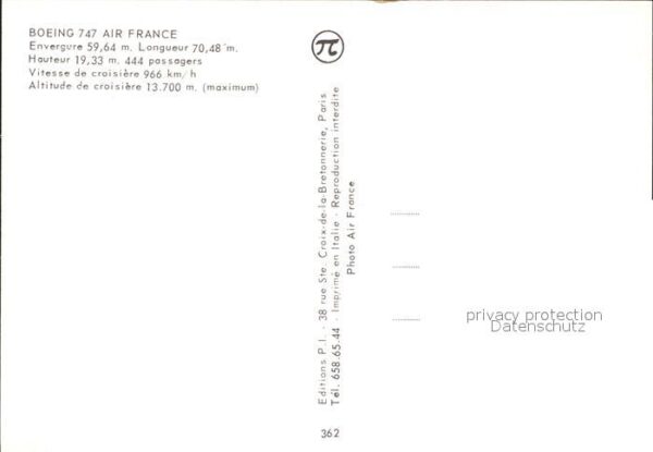 Flugzeuge Zivil Air France Boeing 747 – Bild 2