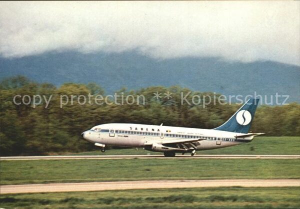 Flugzeuge Zivil Sabena Boeing 737