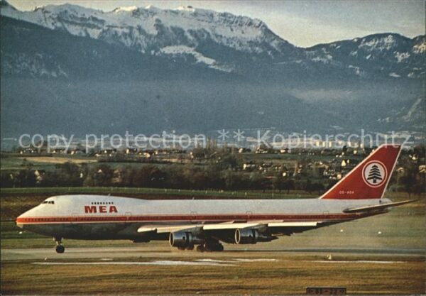 Flugzeuge Zivil Middle East Airlines Boeing 747-200B
