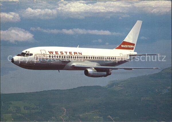 Flugzeuge Zivil Western Airlines Boeing 7637-247 N4501W