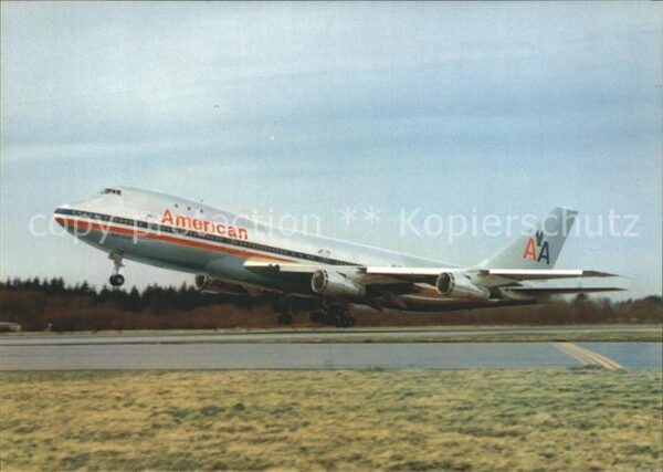 Flugzeuge Zivil American Airlines Boeing 747-123