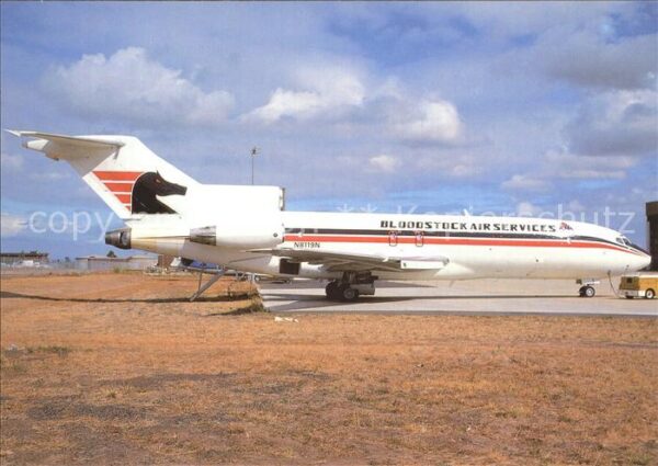 Flugzeuge Zivil Bloodstock Air Services Boeing 727-25 N