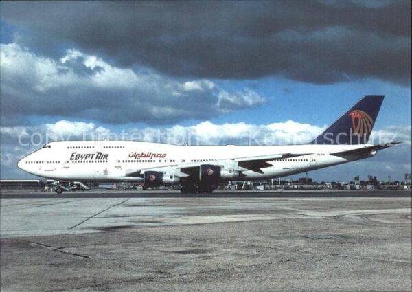 Flugzeuge Zivil Egypt Air Boeing 747-366 SU-GAL cn 2116