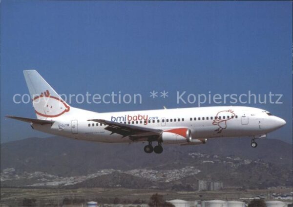 Flugzeuge Zivil Bmi Baby B-737-36N G-OJTW c/n 28558