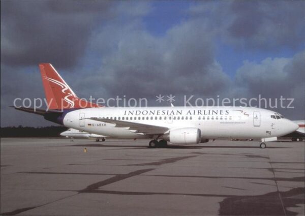 Flugzeuge Zivil Indonesian Airlines B-737-330 D-ABXH c/