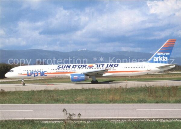Flugzeuge Zivil Arkia Israeli Airlines Boeing 757-3E7 4