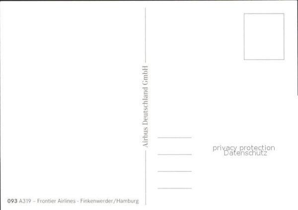 Flugzeuge Zivil Frontier Airlines A319 – Bild 2