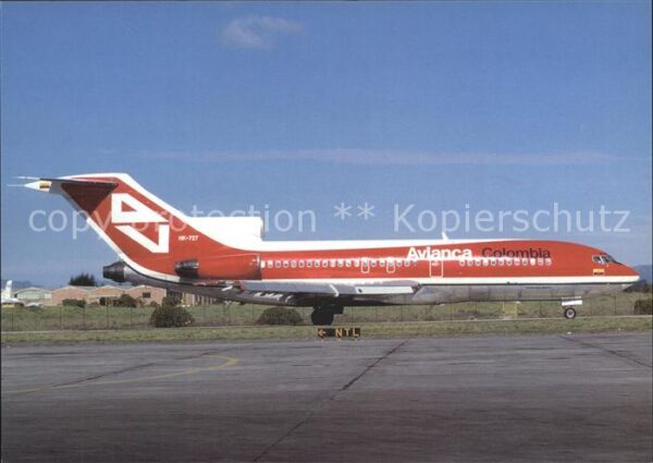 Flugzeuge Zivil Avianca Colombia Boeing 727-057 HK-727