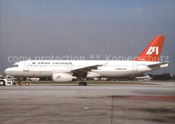 Flugzeuge Zivil Indian Airlines Airbus 320-231 VT-ESG c