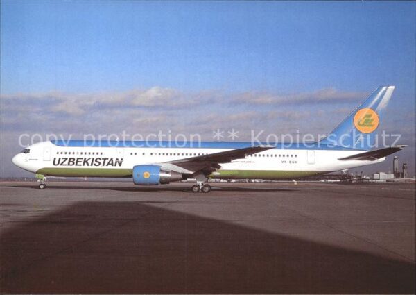 Flugzeuge Zivil Uzbekistan Airlines Boeing 767-300 VR-B