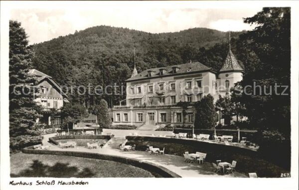 Badenweiler Kurhaus Schloss Hausbaden