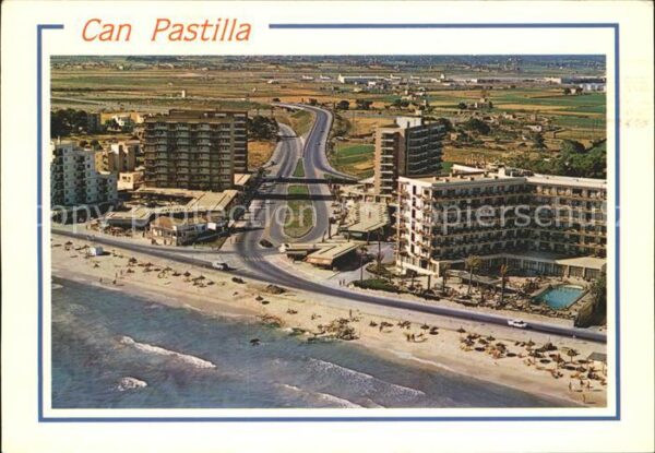 Can Pastilla Palma de Mallorca Fliegeraufnahme