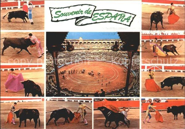 Madrid Spain Stierkampf Arena Teilansichten