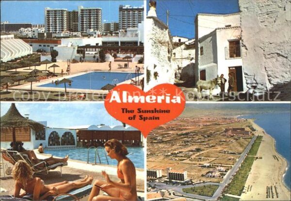 Almeria Hotel Swimmingpool Strand Fliegeraufnah