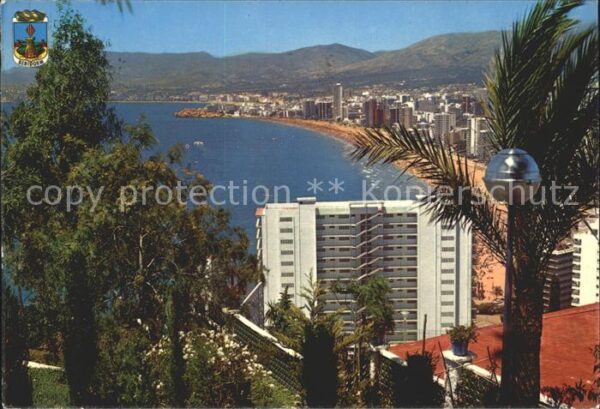 Benidorm Vista playa de Levante