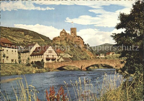 Heimbach Eifel Brücke Schloss