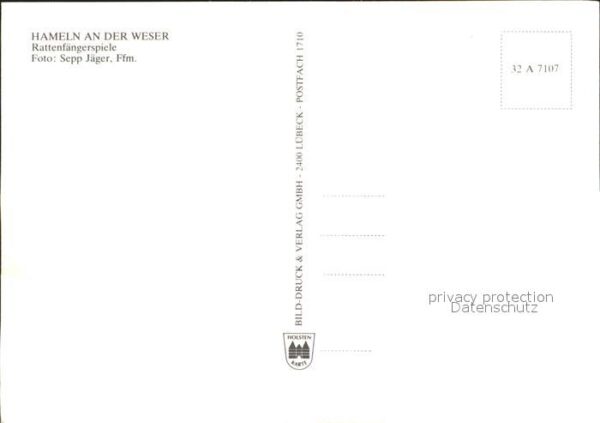 Hameln Weser Rattenfängerspiele – Bild 2
