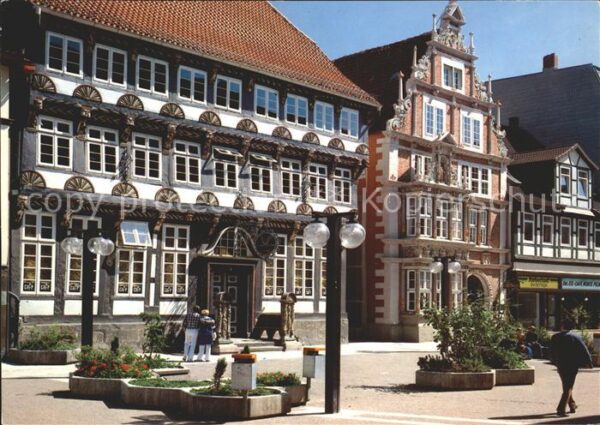 Hameln Weser Stiftsherren und Leisthaus Hamelner Mus
