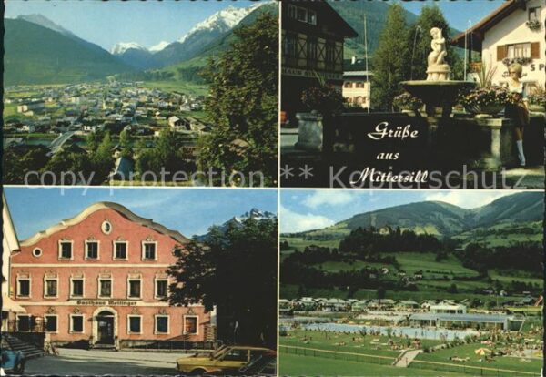Mittersill Oberpinzgau Total Brunnen Gasthaus Meilinger Schwim