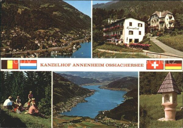 Annenheim Ossiacher See Kanzelhof und Villa Kanzelhof Bildstock